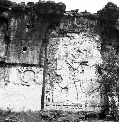 Palace stucco at Palenque