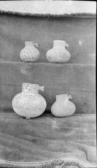 Black and White Ware Pitchers, Pueblo - Heister Coll