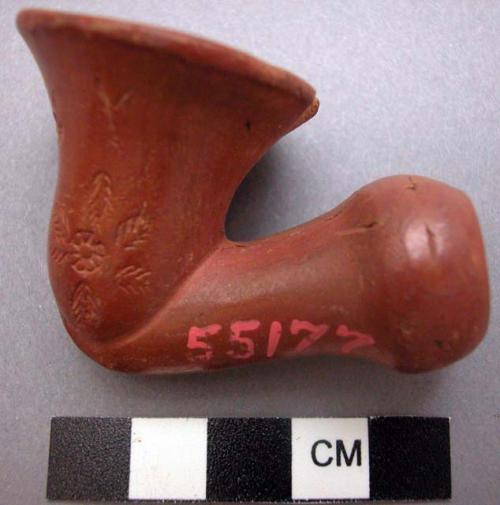 Terra cotta pipe bowl