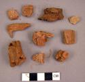 Bag of wood fragments
