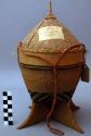 "Kong Khao" or basket for carrying cooked rice to the fields - new