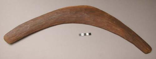 Wooden boomerang - curved at one end 23 1/2" long