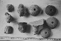 Assorted ceramic artifacts