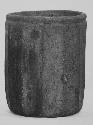 Cylinder, streaky Gray-Brown ware.  las Charcas Phase.