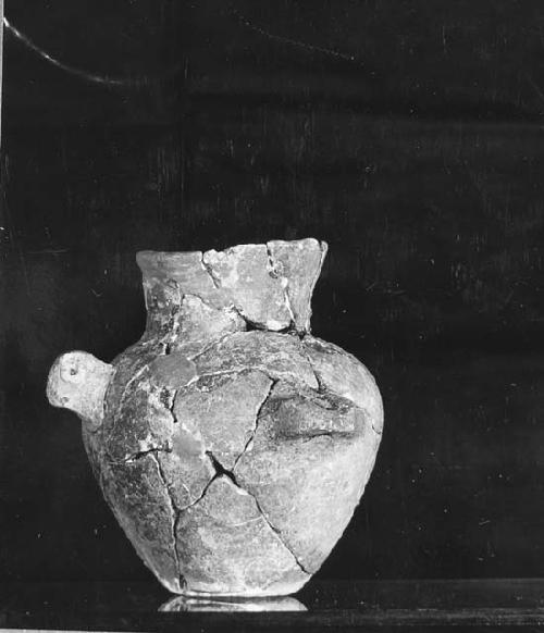 Mayapan Redware jar.  Lot E-78 (Santa Cruz).