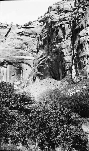 Cave 2 From Bottom of Canyon