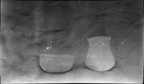 Coiled Bowls, Left Heister Collection; Right Harvey Collection - Pueblo
