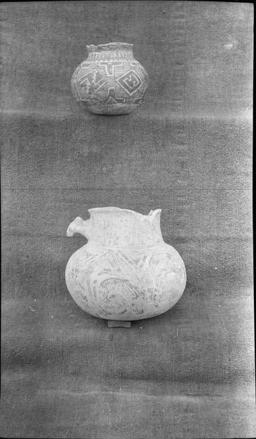 Black and White Ware Pieces, Yantz Coll. Pueblo