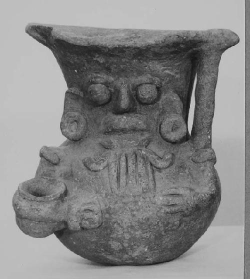 Anthropomorphic vase - Tlaloc Esperanza