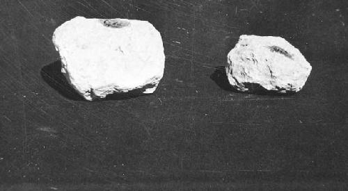 Lot C-66, from Str. Q-159. Hammer stones, cat. 54-56, 54-57