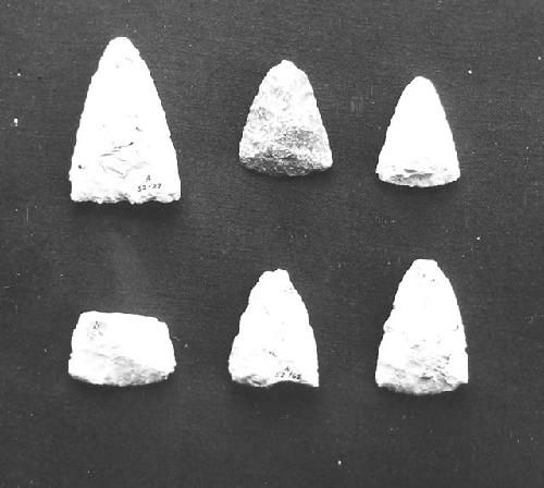 6 Flint tools