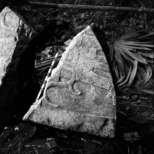 Fragment of Stela 5 from Machaquila