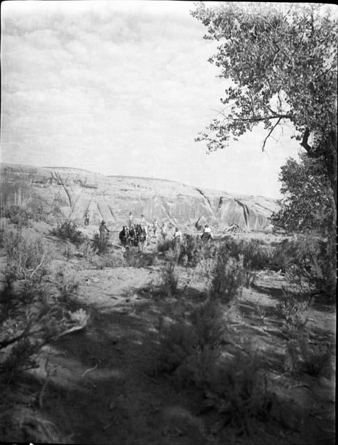 Crew With Horse-Drawn Wagon