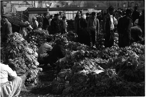 Crowded marketplace