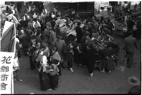 Busy marketplace