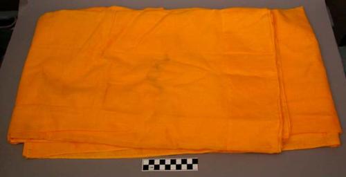 Yellow robe - part of hinayanist buddhist priest's costume