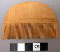Comb of wood