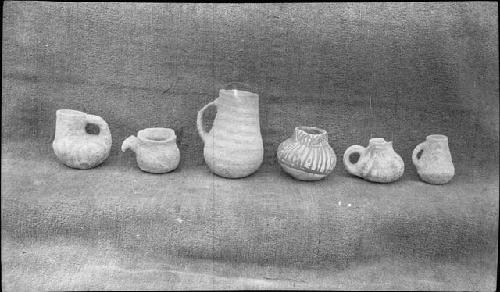 Black and White Ware Pieces, Yantz Coll. Pueblo