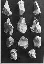 Rough flints class E-1, c  unshaped Lot A-15, A-15, A-15    A-15, A-238, A-15