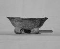 'Slateware' tripod bowl of a type like GWB's "Mexican coarse pase slateware"