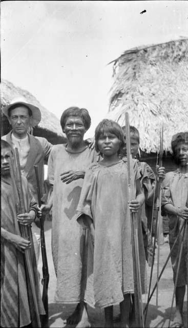 Crew Member With Monilone Indians