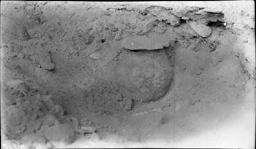 Ceramic Bowl In Situ, ruin 2