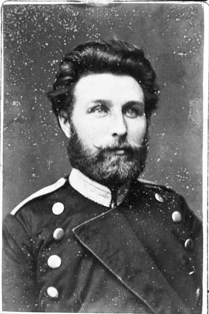 Portrait of Man in Dress Uniform