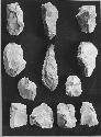 Rough flints Class E-1, b   Lot A-238, A-238, A-15   A-15, A-238, A-238   A-15,