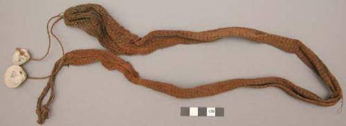 Netted belt, with skull attached (skull removed = n1480)