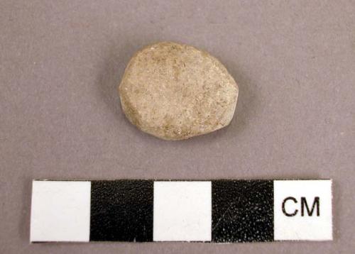 Worked potsherd