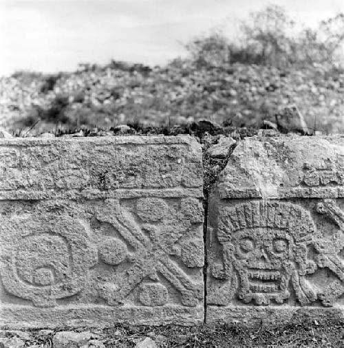 Cementerio at Uxmal