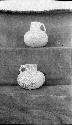Two Ceramic Jars, One Handle Each - Heister Coll.