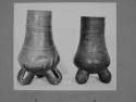 2 tripod jars - Plumbate