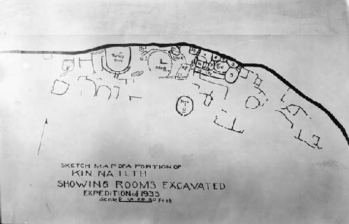 Map of Kin Na Ilth Ruins