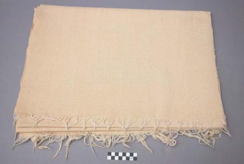 Chaddar (shawl), hand-woven of tree cotton