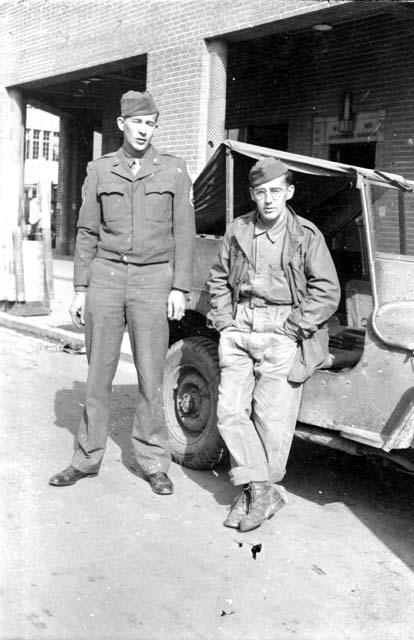 Soldiers with Jeep