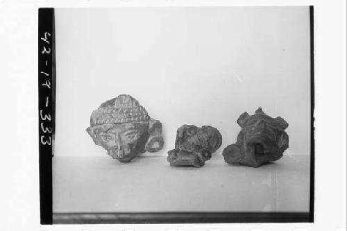 Plumbate Head Fragments and Plumbate Human Fragment