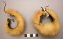 Pair of dog fur arm bands (Jege Isi)