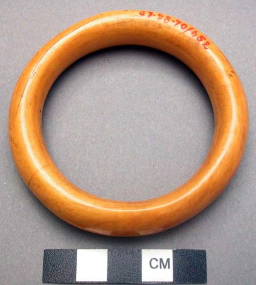 Ivory bracelet worn by men or women on feast days