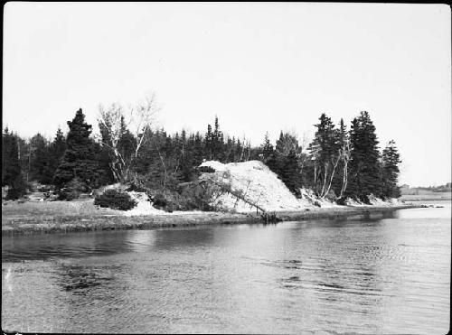 Main Mound from Marsh Island