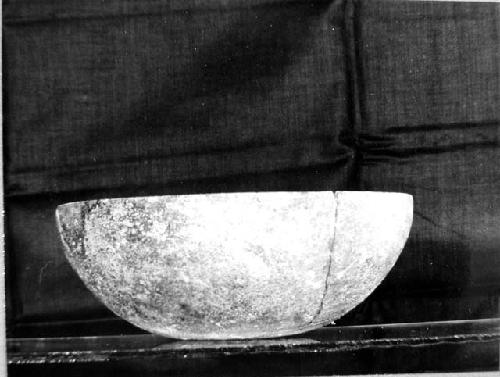 Gray to Blackware curved wall bowls, Moller Coll. (Mo. 72, 73, 74, 75).