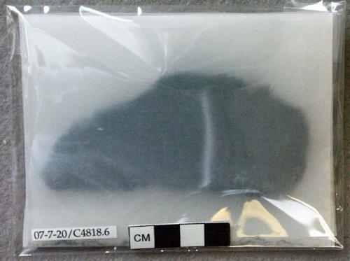 Sandal sole fragment.