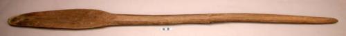 Hard wood digging stick