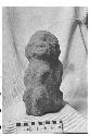 Carved Stone Human Figure; Black Fine Igneous Stone