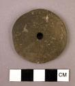 Worked sherd, perforated