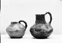 Two Gila redware Pitchers