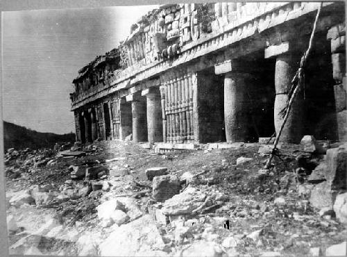 Palace, Structure 2BI, second story South facade