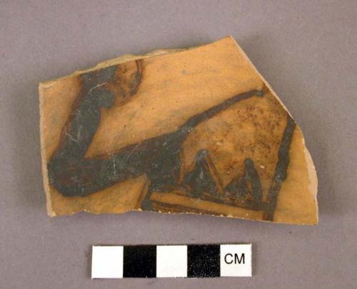 Zoomorphic potsherd (arm)