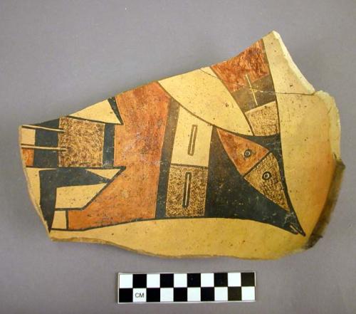 Zoomorphic potsherd