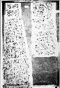 Stela 15 on left top, Stela 18 on right top